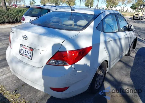 2012 Hyundai Accent Gls z USA, uszkodzony, nr VIN KMHCT4AE3CU217508